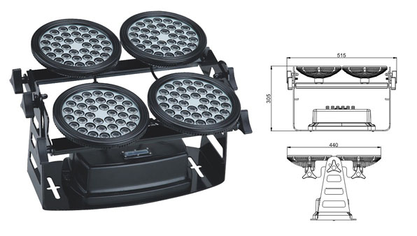 Led dmx lys,førte høj bay,155 W Square LED vægmaskine 1,
LWW-8-144P,
KARNAR INTERNATIONAL GROUP LTD