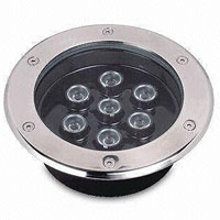 Led drita dmx,LED varrosur dritën,12W Drita rrethore e varrosur 3,
7x1W,
KARNAR INTERNATIONAL GROUP LTD