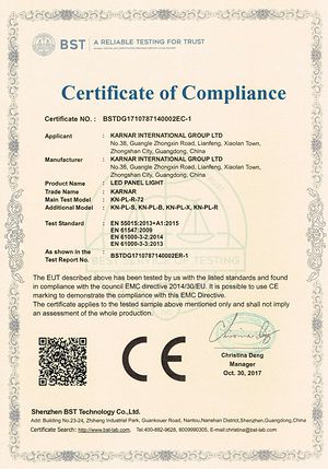 گواهی محصول,گواهی,گواهینامه CE برای نور LED کابل لاستیکی 1,
18062107,
KARNAR INTERNATIONAL GROUP LTD