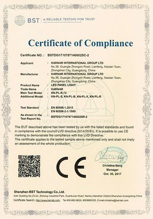 UL сертификат,Сертификат на FCC,CE сертификат за светодиодна лампа 2,
18062108,
КАРНАР МЕЖДУНАРОДНА ГРУПА ООД