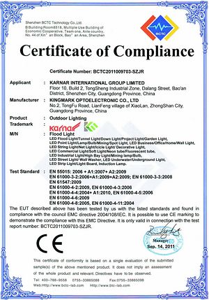 GS Certificate,Certificate,FCC certificate certificate for LED down light 5,
IMAGE0006,
KARNAR INTERNATIONAL GROUP LTD
