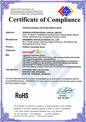Certifikát produktu,Certifikát CE,EMC LVD hlásí světelné kontrolky LED 3,
IMAGE0011,
KARNAR INTERNATIONAL GROUP LTD